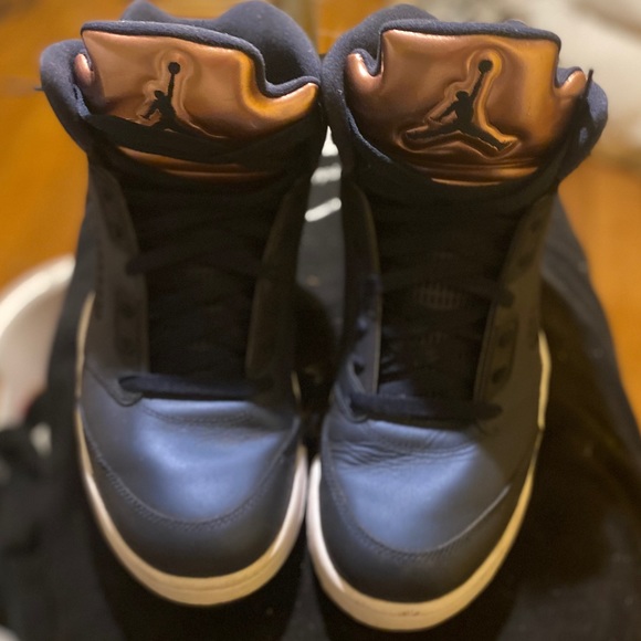AIR JORDAN 5 RETRO 'BRONZE' - Picture 1 of 4